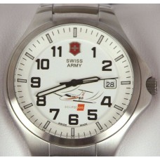 Swiss Army Round White Face Watch